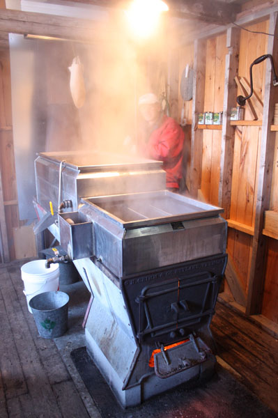 Photos of maple syrup and sugaring season taken in Brookfield and Chester, Vermont.