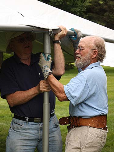 Imagine, this famous outdoor supper on the church lawn is seventy-five years old!  St. Luke's Annual August Supper on the Lawn is a long cherished occasion that many anticipate with joy.