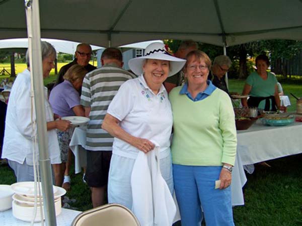 Imagine, this famous outdoor supper on the church lawn is seventy-five years old!  St. Luke's Annual August Supper on the Lawn is a long cherished occasion that many anticipate with joy.